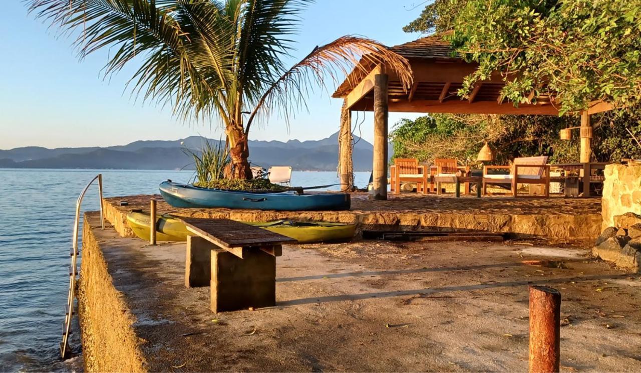 Refugio Na Frente Do Mar Em Ilha De Araujo Villa Araquari Exteriör bild